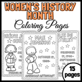 Scientist women in history coloring pages | Women’s histor