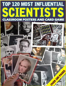 Preview of Scientists: Classroom Posters & Card Game