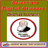 Scientists Digital Stickers for Distance Learning: Charles Darwin