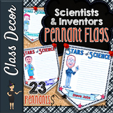 Scientists & Inventors Pennant Flags