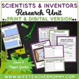 Scientists & Inventors Research Unit | Lower and Upper Gra