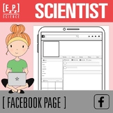 Scientists Research Project | Science Facebook Profile Template 