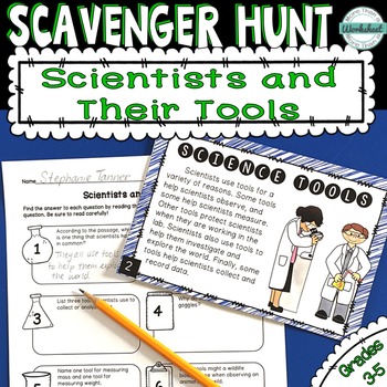 Scientists and Their Tools by More Than a Worksheet | TpT