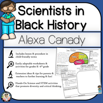 Preview of Alexa Canady: Scientists in Black History ( Hands on Science Biology Activity)