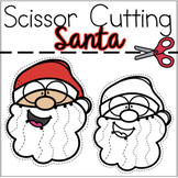 Scissor Cutting Christmas Santa OT