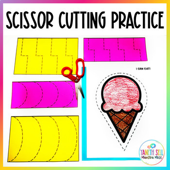 Scissor Cutting Practice | Scissor Skills by Yaneth Sell - Maestra Miss