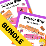 Scissor Grip Desk Strips & Wall Display BUNDLE | Visual St