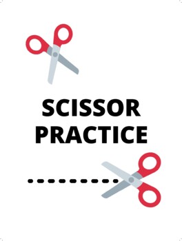 Scissor Practice by Nurturing Young Minds | TPT