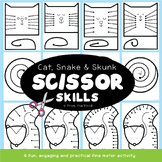 Scissor Practice Activity Pages
