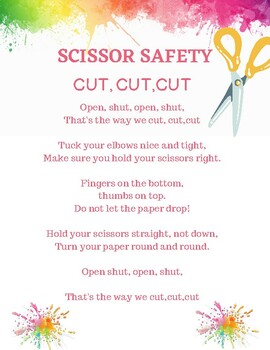 Preview of Scissor Safety Chant