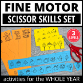Practice Cutting Skills with Scissor Skills Activities - F