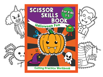 👉 Cutting with Scissors Skills Workbook