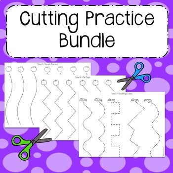 Scissor Skills Bundle by Kira Harvey | TPT