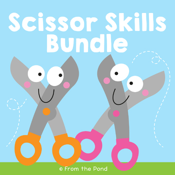 Preview of Scissor Skills Cutting Practice Bundle
