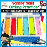 Scissor Skills Busy Box | Cutting Practice Strips for Fine