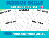 Scissor Skills Cutting Practice Free Printable Worksheets