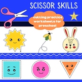 Scissor Skills - Cutting Practice Lines, Shapes and Animals