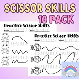 Scissor Skills Cutting Practice Pack - For Fine Motor Skills