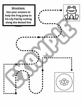 Preview of Scissor Skills Cutting Practice Pintables for fine motor skill enhancment