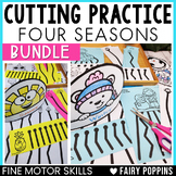 Scissor Skills Cutting Practice SEASONS BUNDLE | Fine Moto