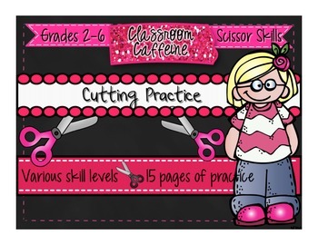 Preview of Scissor Skills {Cutting Practice for K-6) 