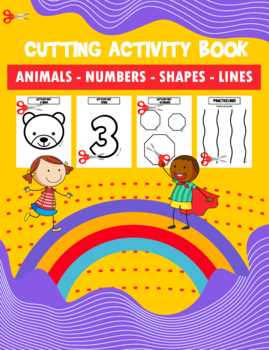 Scissor Skills Lines: Fun Scissor Skills Activity Pad, 50 Cutting  Worksheets for Kids Ages 3-5 (Paperback)