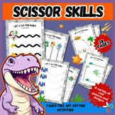 Scissor Skills Cutting Worksheets | Dinosaurs Activities a