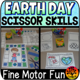 Scissor Skills Earth Day Scissors Practice Cut Paste No Pr