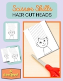 Scissor Skills Hair Cut Heads! Great for Fine Motor Skills