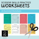 Scissor Skills Practice Worksheets