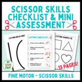 Scissor Skills Self Checklist and Assessment