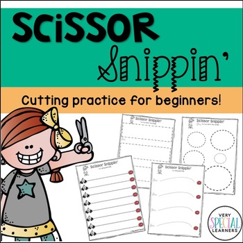 Scissor Snippin'- Cutting Practice for Beginners by Very Special Learners
