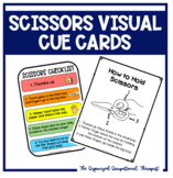Scissors Checklist and How to Hold Scissors Visual Cue Cards