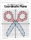 Scissors Emoji- Graphing on the Coordinate Plane Mystery Picture