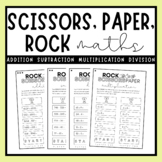 Scissors Paper Rock Maths Game
