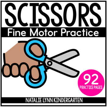 Preview of Scissors Skills | Scissor Cutting Practice | Fine Motor Activities