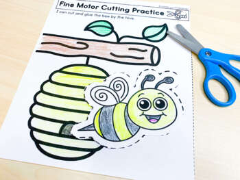 Scissors Skills, Scissor Cutting Practice