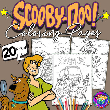 scooby doo coloring pages for kids