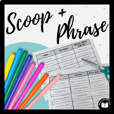 Scoop + Phrase | Fluency Phrasing Activity