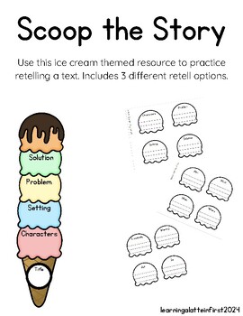 Preview of Scoop the Story- Story Elements
