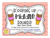 Short Vowel CVC Words Literacy Center: Scooping Up Middle Sounds!