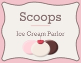 Scoops Pretend Play Ice Cream Shop Printables