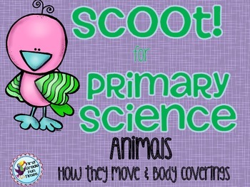 Preview of Scoot!  Animals