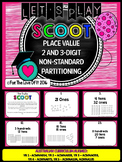 Scoot Math Game – Partitioning (Non-standard) 2 & 3 digit Numbers