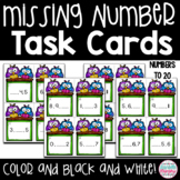 Missing Number Task Cards or Scoot Game