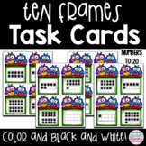Ten Frames Task Cards or Scoot Game