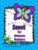 Missing Numbers in Multiplication and Division Scoot