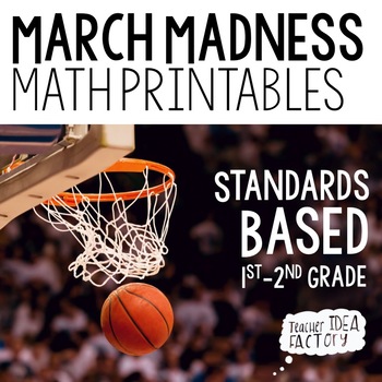 Preview of March Madness Math Printables