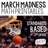 March Madness Math Printables