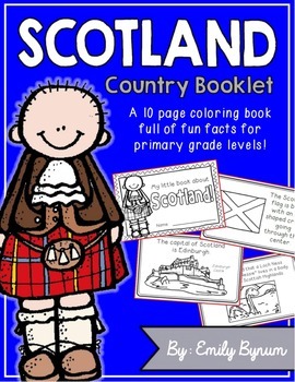 Preview of Scotland Booklet (A Country Study!)